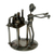 Recycled metal sculpture, 'Rustic Scientist' - Collectible Recycled Metal Sculpture Handmade in Mexico (image 2b) thumbail