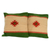 Zapotec wool cushion covers, 'Sierra' (pair) - Handwoven Wool Green and Beige Cushion Covers (Pair) thumbail