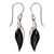 Silver dangle earrings, 'Sinuous' - Collectible Taxco SilverDangle Earrings from Mexico (image 2a) thumbail