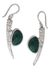 Chrysocolla dangle earrings, 'Sweet Fruit' - Chrysocolla dangle earrings thumbail