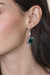 Chrysocolla dangle earrings, 'Sweet Fruit' - Chrysocolla dangle earrings