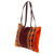 Wool and leather handbag, 'Zapotec Traditions' - Wool and leather handbag (image 2c) thumbail