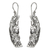 Sterling silver dangle earrings, 'Hummingbird Mystique' - Sterling Silver Bird Earrings thumbail