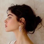 Sterling silver dangle earrings, 'Hummingbird Mystique' - Sterling Silver Bird Earrings