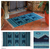Zapotec wool rug, 'Midnight Blue' (2.5x5) - Blue Geometric Zapotec Wool Area Rug (2.5x5) thumbail
