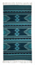 Zapotec wool rug, 'Midnight Blue' (2.5x5) - Blue Geometric Zapotec Wool Area Rug (2.5x5) (image 2a) thumbail