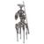 Auto parts sculpture, 'Rustic Heroic Quixote' - Rustic Don Quixote Mexico Recycled Metal Auto Parts Art (image 2b) thumbail
