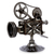 Auto parts sculpture, 'Rustic Film Projector' - Collectible Recycled Metal Movie Theater Sculpture (image 2c) thumbail