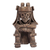 Ceramic figurine, 'Rain God Tlaloc' - Hand Crafted Mexican Aztec Archaeological Ceramic Sculpture (image 2d) thumbail