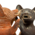 Ceramic figurine, 'Dancing Colima Dogs' - Mexico Pre Hispanic Museum Replica Figurine Crafted by Hand (image 2c) thumbail