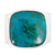 Chrysocolla cocktail ring, 'Always' - Collectible Taxco Silver Chrysocolla Cocktail Ring (image 2b) thumbail
