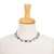 Sterling silver flower necklace, 'Mexican Romance' - Sterling silver flower necklace