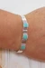 Turquoise cuff bracelet, 'Aztec Elegance' - Hand Crafted Mexican Taxco Silver Cuff Natural Turquoise