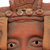 Ceramic mask, 'Three Ages of Man' - Aztec Archaeological Ceramic Mask (image 2c) thumbail