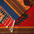 Tapete de lana zapoteca, (4x6.5) - Alfombra de área de lana geométrica hecha a mano (4x6.5)