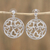 Sterling silver dangle earrings, 'Heart Celebration' - Sterling silver dangle earrings thumbail