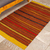 Zapotec wool rug, 'Harmony' (2.5x5) - Hand Crafted Zapotec Orange Wool Area Rug (2.5x5) (image 2) thumbail