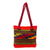 Wool tote handbag, 'Zapotec Lightning' - Fair Trade Geometric Patterned Wool Tote Bag thumbail