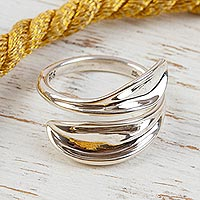 Featured review for Sterling silver cocktail ring, Alliance
