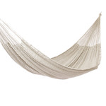 Hammock, 'Caribbean Beach' (single) - Unique Mayan Hammock from Mexico (Single)