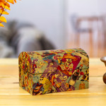 Decoupage chest, 'Happy Catrina' - Day of the Dead Decorative Box