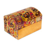 Decoupage chest, 'Happy Catrina' - Day of the Dead Decorative Box