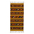 Zapotec wool rug, 'Cycles of Life' (2.5x5) - Mexican Geometric on Brown Zapotec Wool Area Rug (2.5x5) thumbail