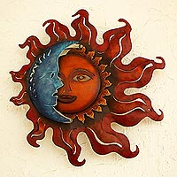 Featured review for Iron wall candleholder, Eclipse Over Jalisco