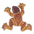Ceramic wall adornment, 'Batik Frog' - Mexican Ceramic Frog Wall Art (image 2d) thumbail