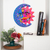 Ceramic wall adornment, 'Nature's Eclipse' - Fair Trade Sun and Moon Ceramic Wall Art (image 2j) thumbail