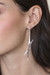 Silver dangle earrings, 'Sierra Stars' - Star Fine Silver Dangle Earrings
