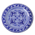 Talavera ceramic plate, 'Empress' - Talavera ceramic plate thumbail
