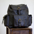 Leather backpack, 'Black Deluxe' - Leather backpack (image 2) thumbail