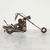 Auto part statuette, 'Rustic Chopper' - Auto Part Motorbike Sculpture Recycled Metal Handmade Mexico (image 2c) thumbail