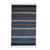 Zapotec wool rug, 'Magical Copalitilla Waterfall' (2x3.5) - Authentic Zapotec Blue Wool Area Rug (2x3.5) thumbail