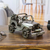 Auto part statuette, 'Rustic Off-Road Jeep' - Artisan Crafted 4 x 4 Metal Recycled Auto Parts Sculpture (image 2) thumbail