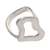 Sterling silver cocktail ring, 'I'm All Ears' - Modern Sterling Silver Cocktail Ring (image 2a) thumbail