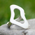 Sterling silver cocktail ring, 'I'm All Ears' - Modern Sterling Silver Cocktail Ring (image 2b) thumbail