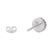 Cultured pearl stud earrings, 'Taxco Royalty' - Hand Crafted Bridal Earrings Fine Silver with Pearls (image 2b) thumbail