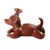 Ceramic sculpture, 'Xoloitzcuintli Companion' - Ceramic sculpture (image 2b) thumbail