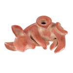 Ceramic sculpture, 'Playful Xoloitzcuintli' - Ceramic sculpture