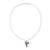 Silver pendant necklace, 'Aztec Hummingbird' - Artisan Crafted Women's Fine Silver Hummingbird Necklace (image 2b) thumbail