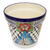 Blumentopf aus Keramik - Blumentopf aus Majolika-Keramik