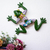 Ceramic figurine, 'Festive Frog' - Mexican Ceramic Talavera-Style Frog Wall Sculpture