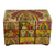 Decoupage box, 'A Bouquet for My Guadalupe' - Catholic Wood Decorative Box thumbail