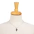 Sterling silver heart necklace, 'Love Coronation' - Sterling silver heart necklace