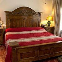 Featured review for Zapotec cotton bedspread, Ruby History (king)