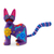 Alebrije sculpture, 'Magical Cat' - Hand Crafted Purple Wood Kittycat Folk Art Sculpture thumbail