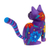 Alebrije sculpture, 'Magical Cat' - Hand Crafted Purple Wood Kittycat Folk Art Sculpture (image 2d) thumbail