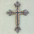 Steel wall art, 'Celestial Cross' - Christianity Steel Cross (image 2) thumbail